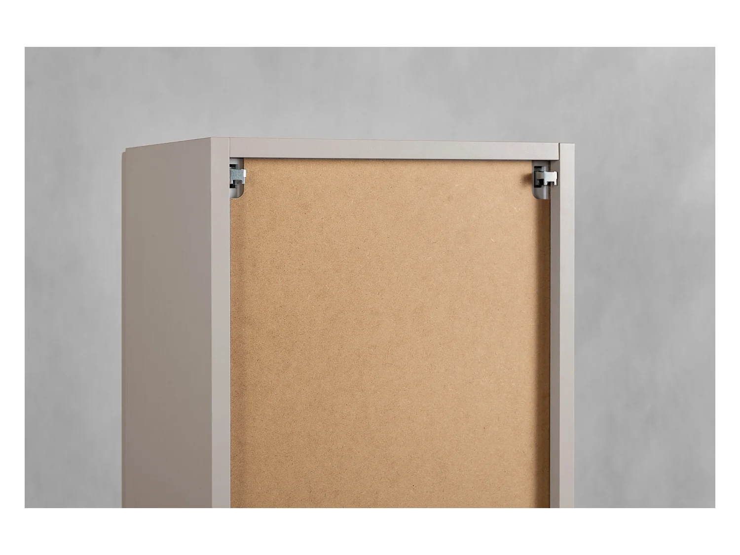 Meuble de salle de bain en cachemire de style classique 35 x 136 x 27 cm, poignée argentée