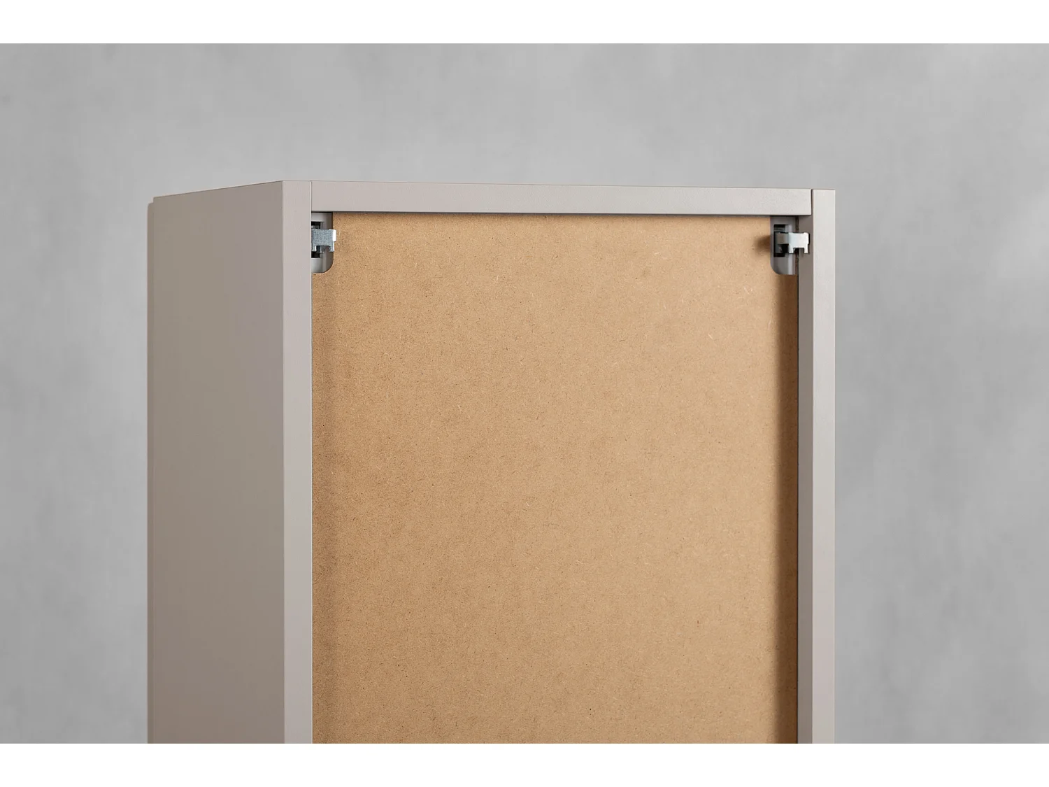 Meuble de salle de bain en cachemire de style classique 35 x 136 x 27 cm, poignée argentée