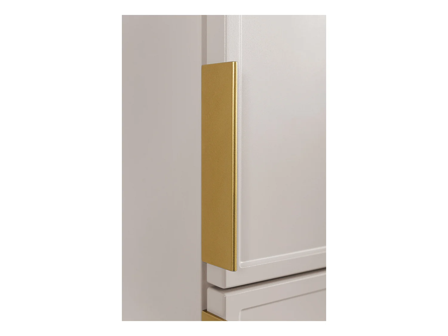 Szafka łazienkowa kaszmir 27 x 35 x 136 cm uchwyty złote