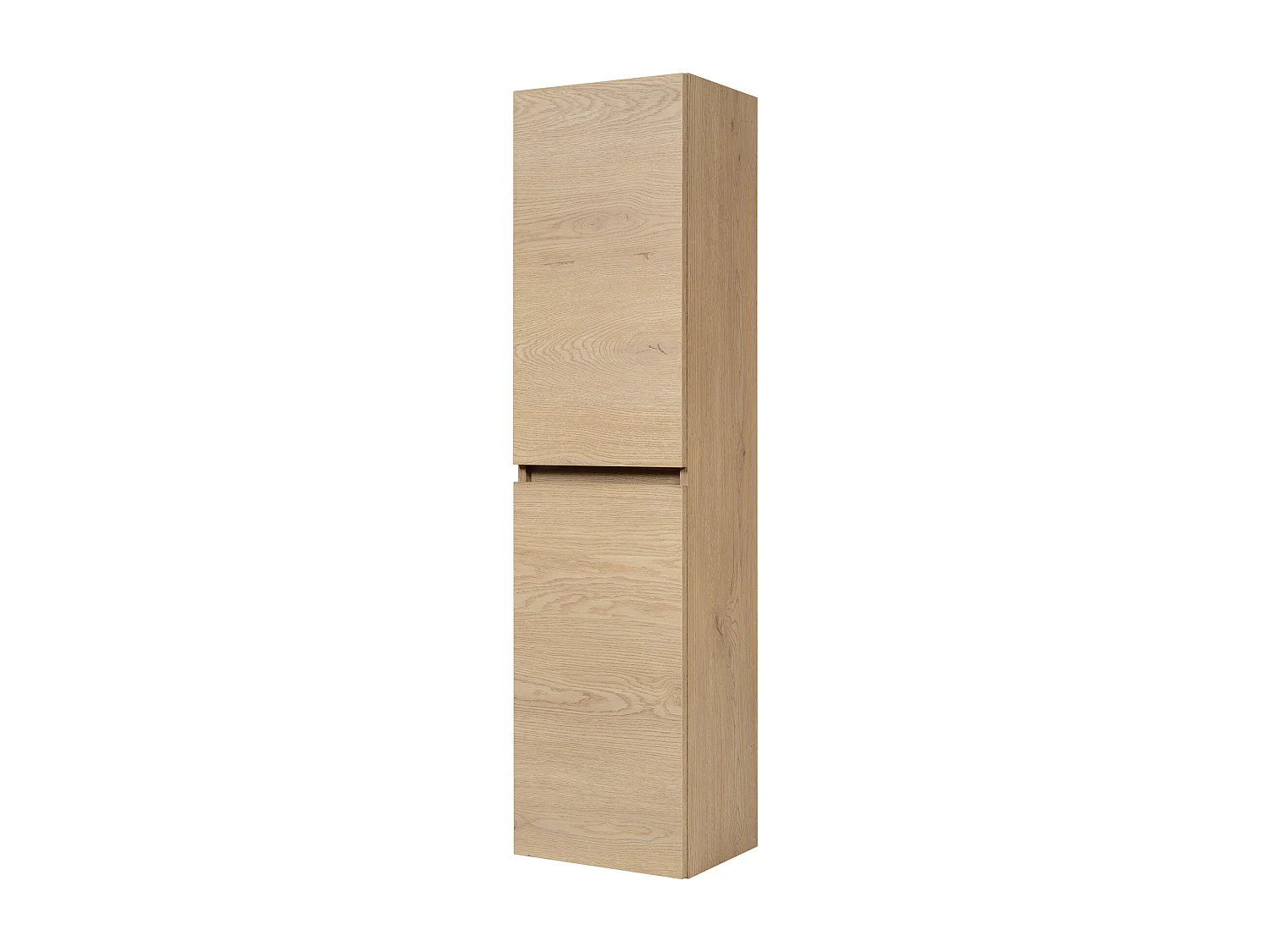BADEZIMMERSCHRANK, Farbe: dunkle Eiche, 35 x 136 x 27 cm