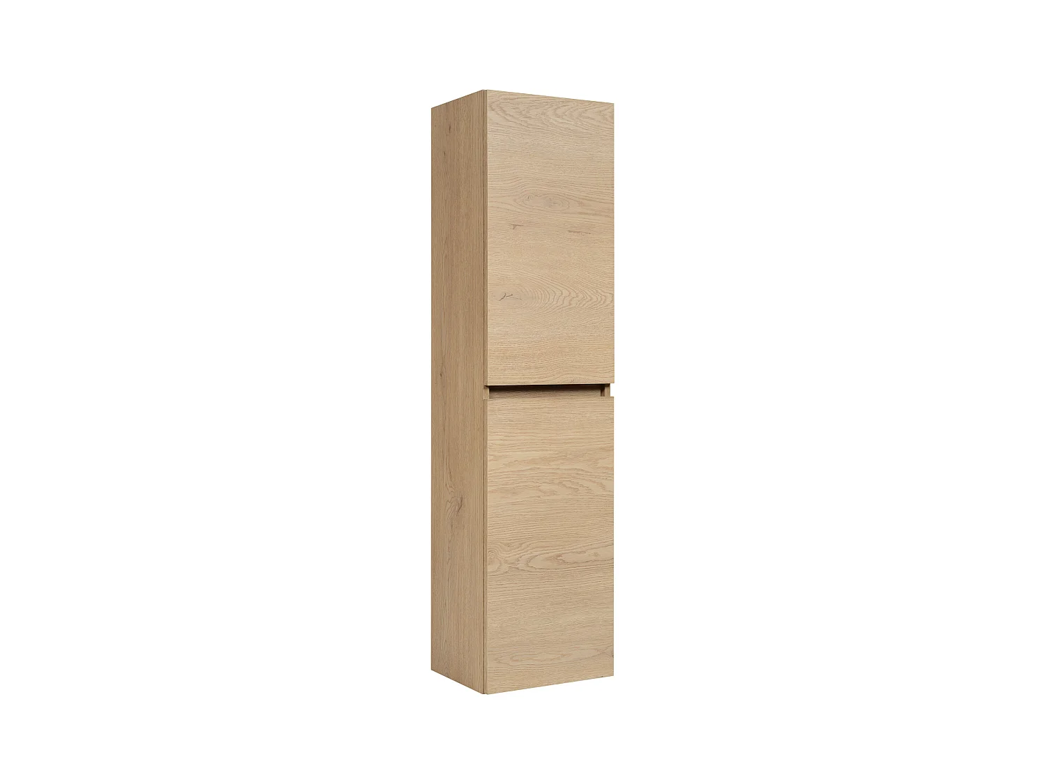 BADEZIMMERSCHRANK, Farbe: dunkle Eiche, 35 x 136 x 27 cm