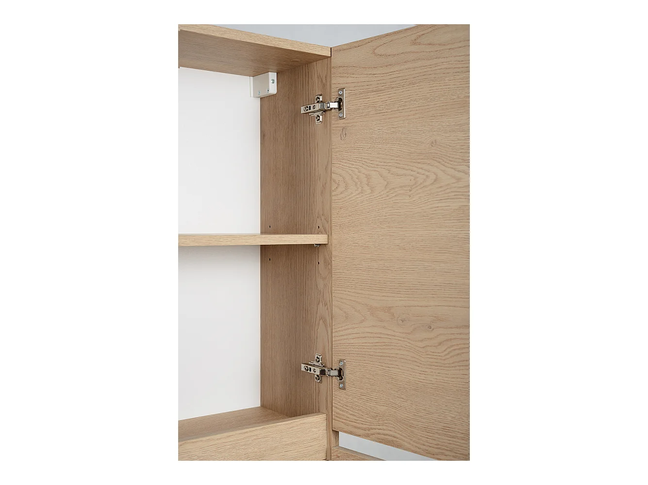 BADEZIMMERSCHRANK, Farbe: dunkle Eiche, 35 x 136 x 27 cm