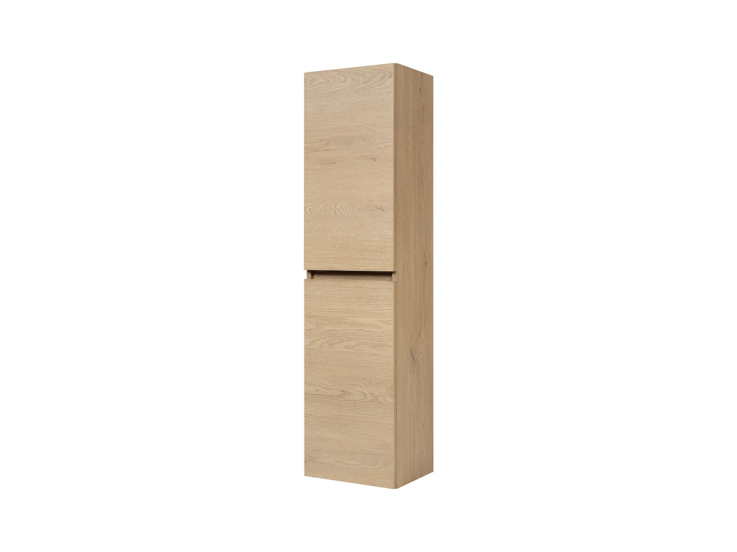 BADEZIMMERSCHRANK, Farbe: dunkle Eiche, 35 x 136 x 27 cm