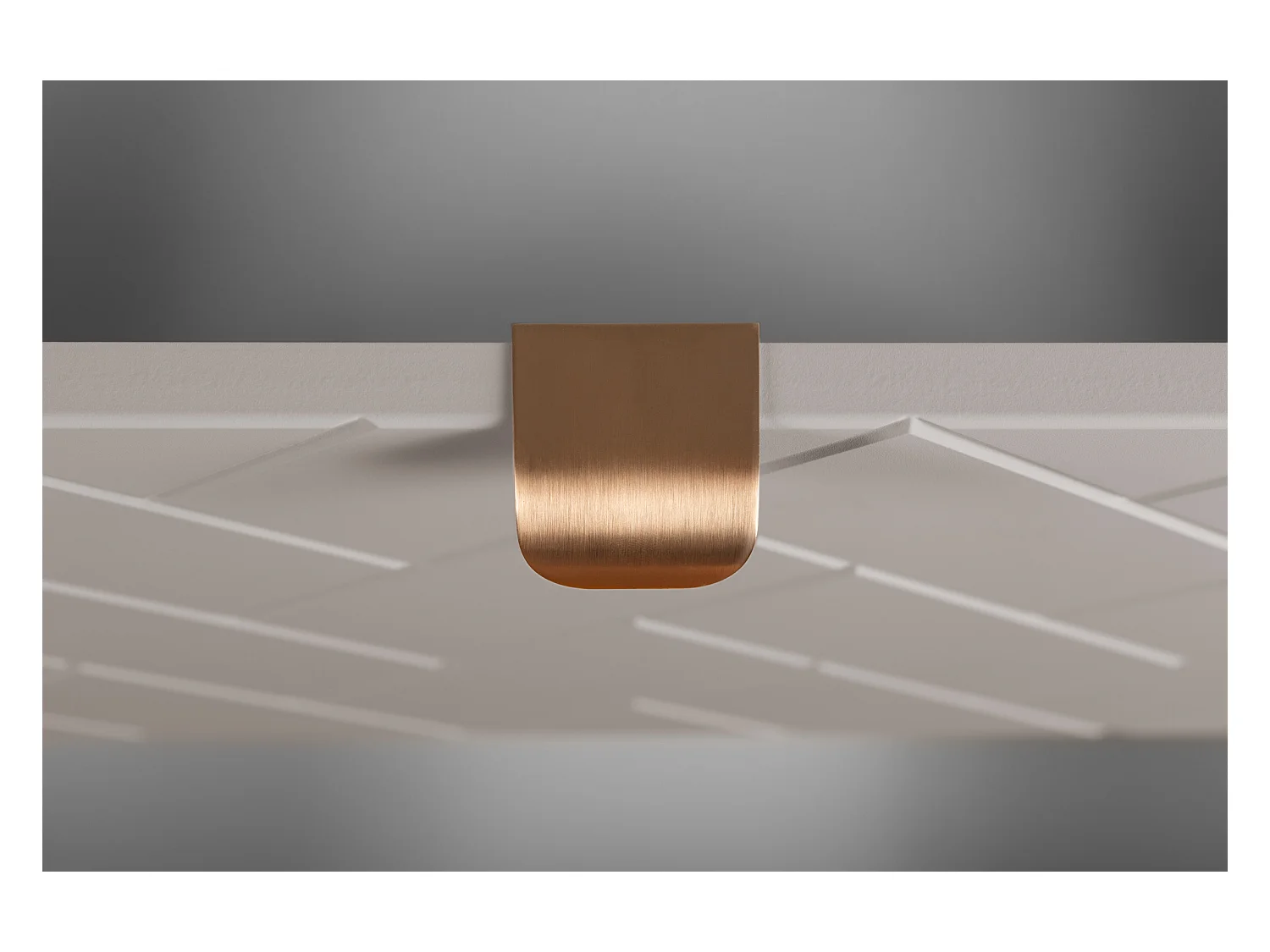 Meuble de salle de bain, Cachemire, 100 x 57 x 46 cm, poignées dorées