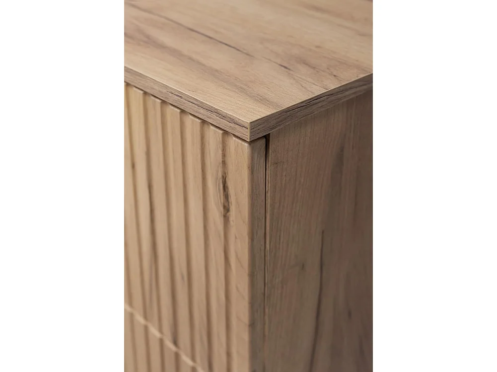 Móveis de banheiro, carvalho artesanal + puxador preto, 120 x 77 x 46 cm