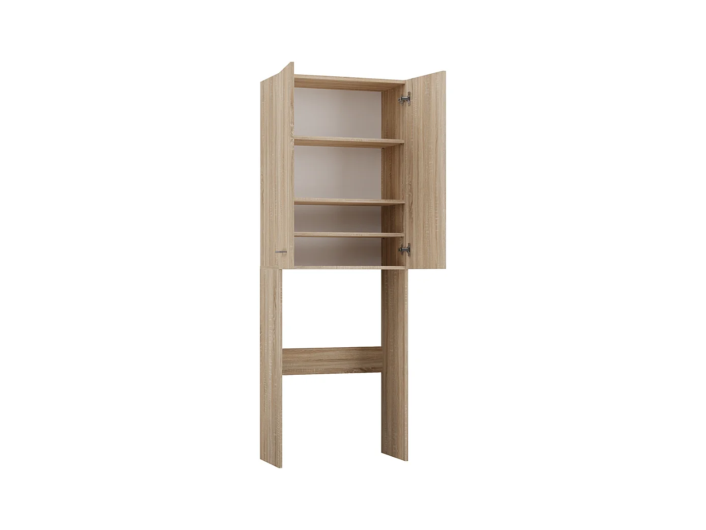 Armoire pour machine à laver, 30 x 64 x 180 cm, Chêne Sonoma
