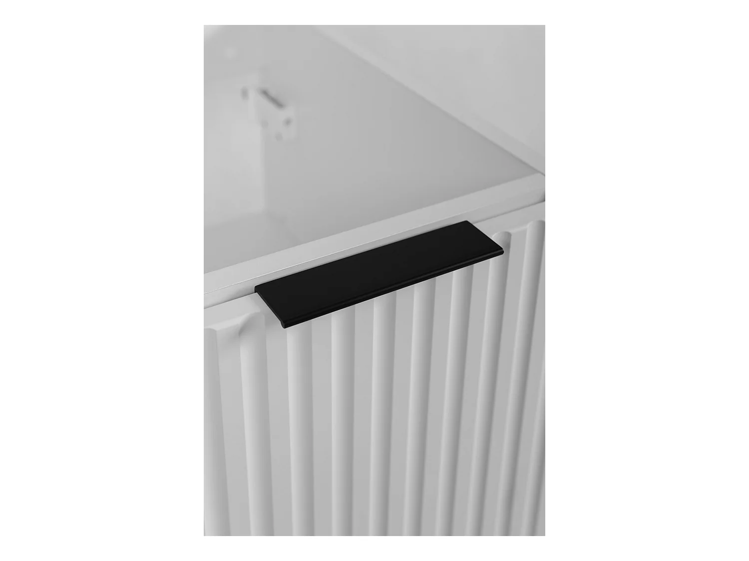 Móveis de banheiro, puxador branco + preto, 40 x 57 x 46 cm