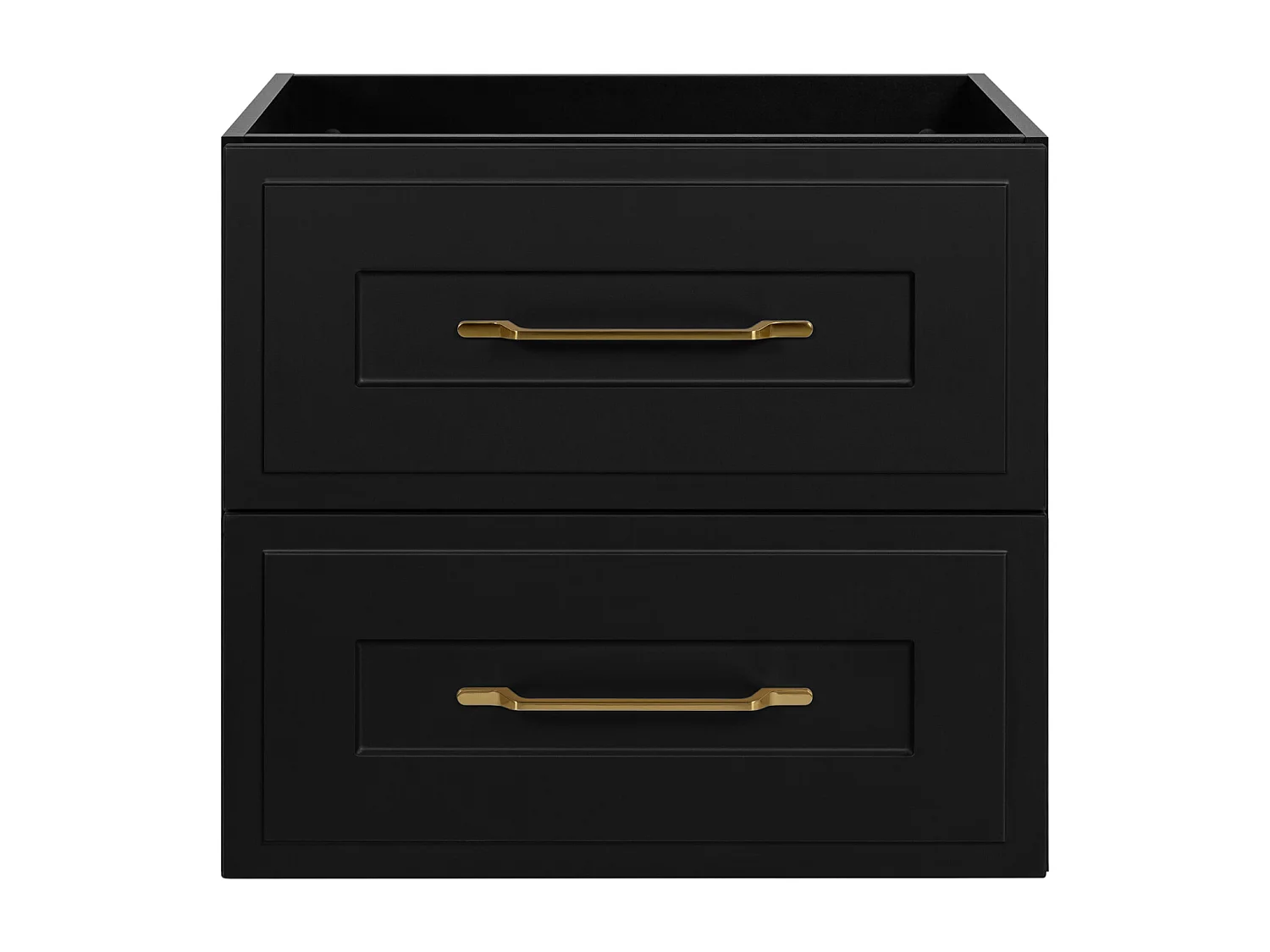 Móvel lavatório estilo clássico, preto, 60 x 57 x 46 cm