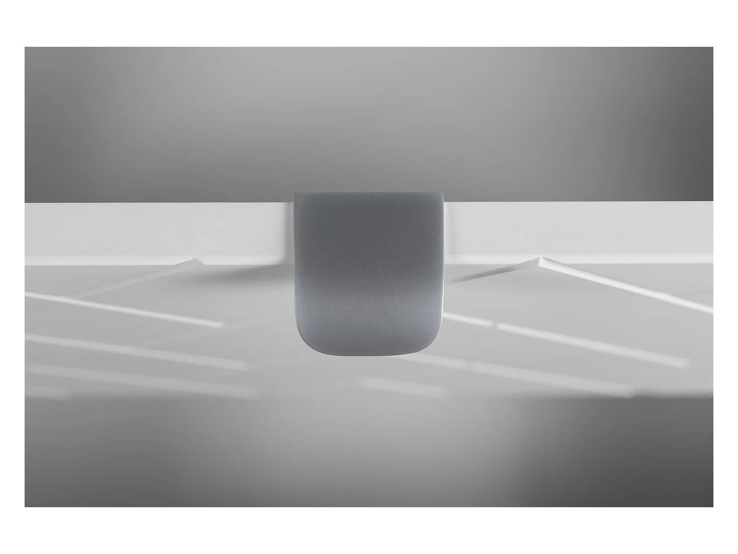 Meuble de salle de bain, Blanc Mat, 120 x 57 x 46 cm, poignées argentées