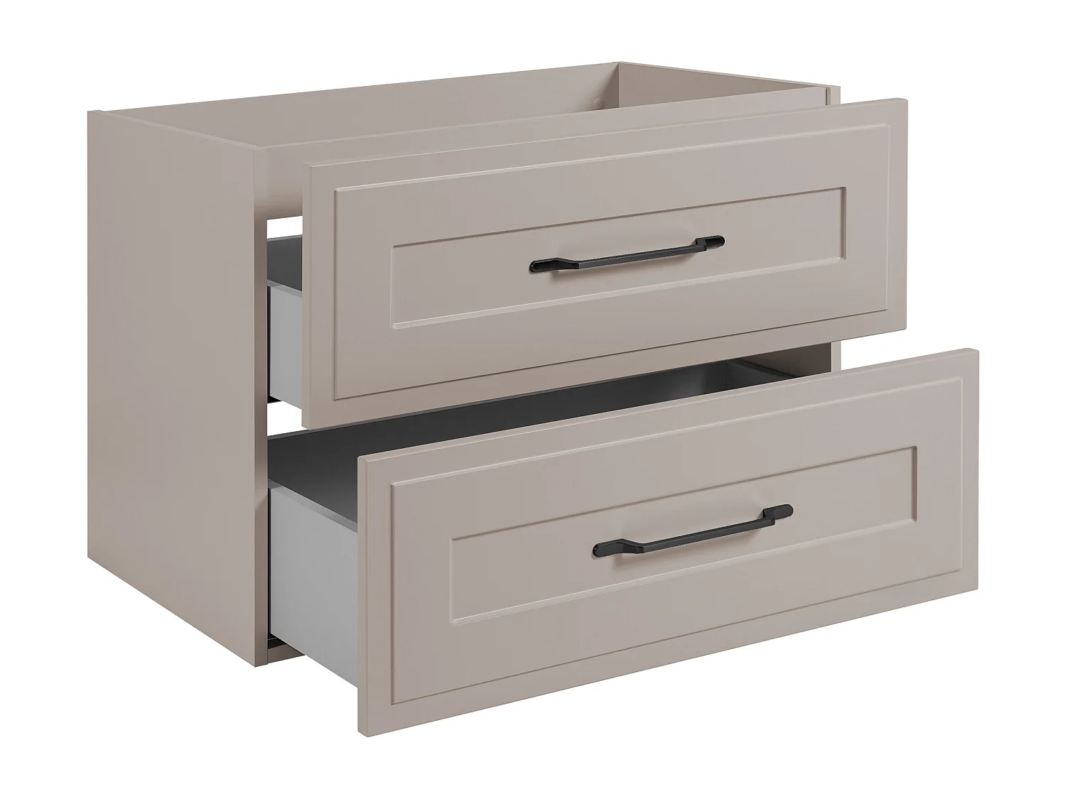 Mueble bajo lavabo de estilo clásico, cachemira, 80 x 57 x 46 cm