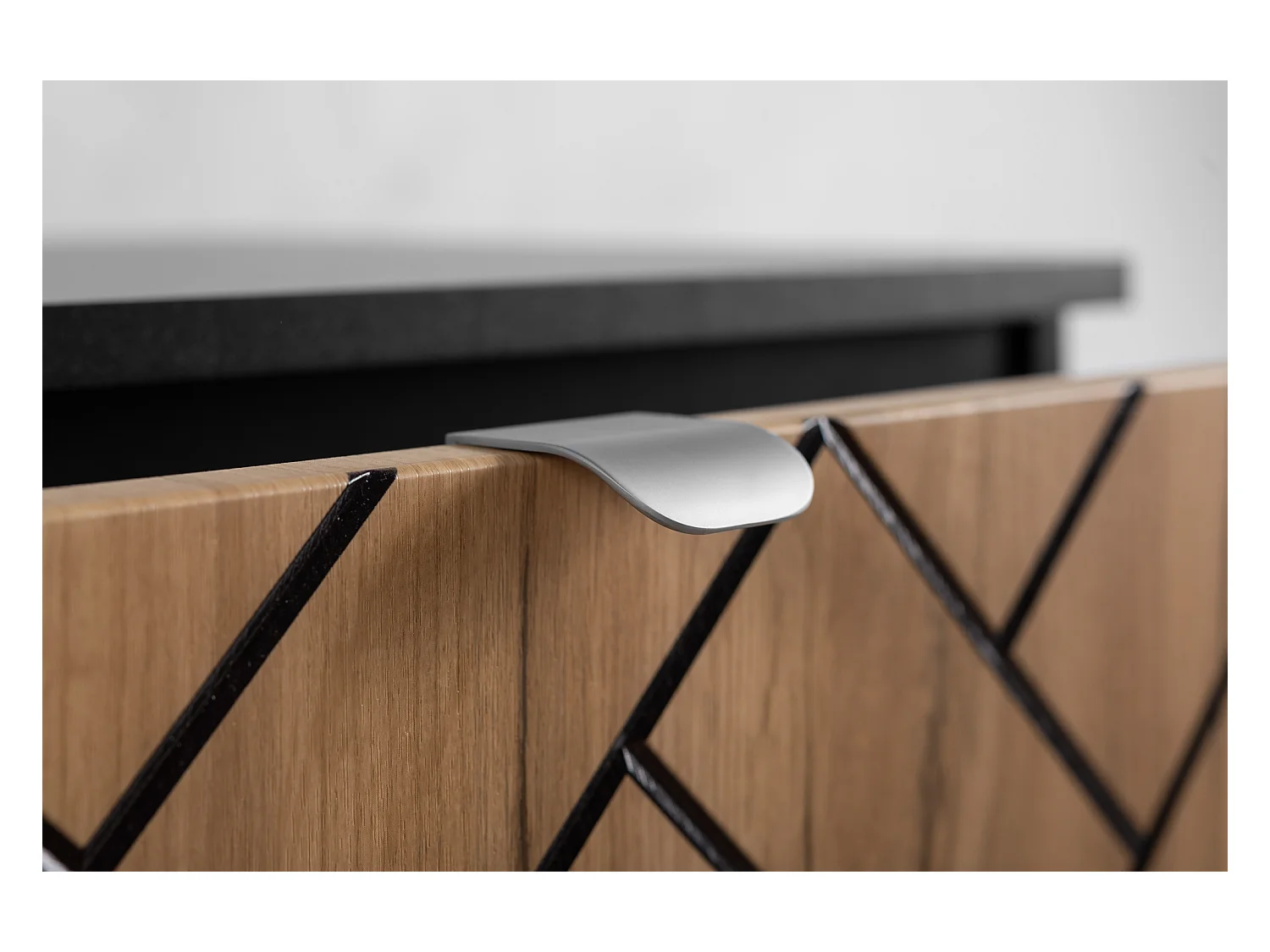 Meble łazienkowe, Złoty dąb rzemieślniczy, 60 x 57 x 46 cm, uchwyty srebrne