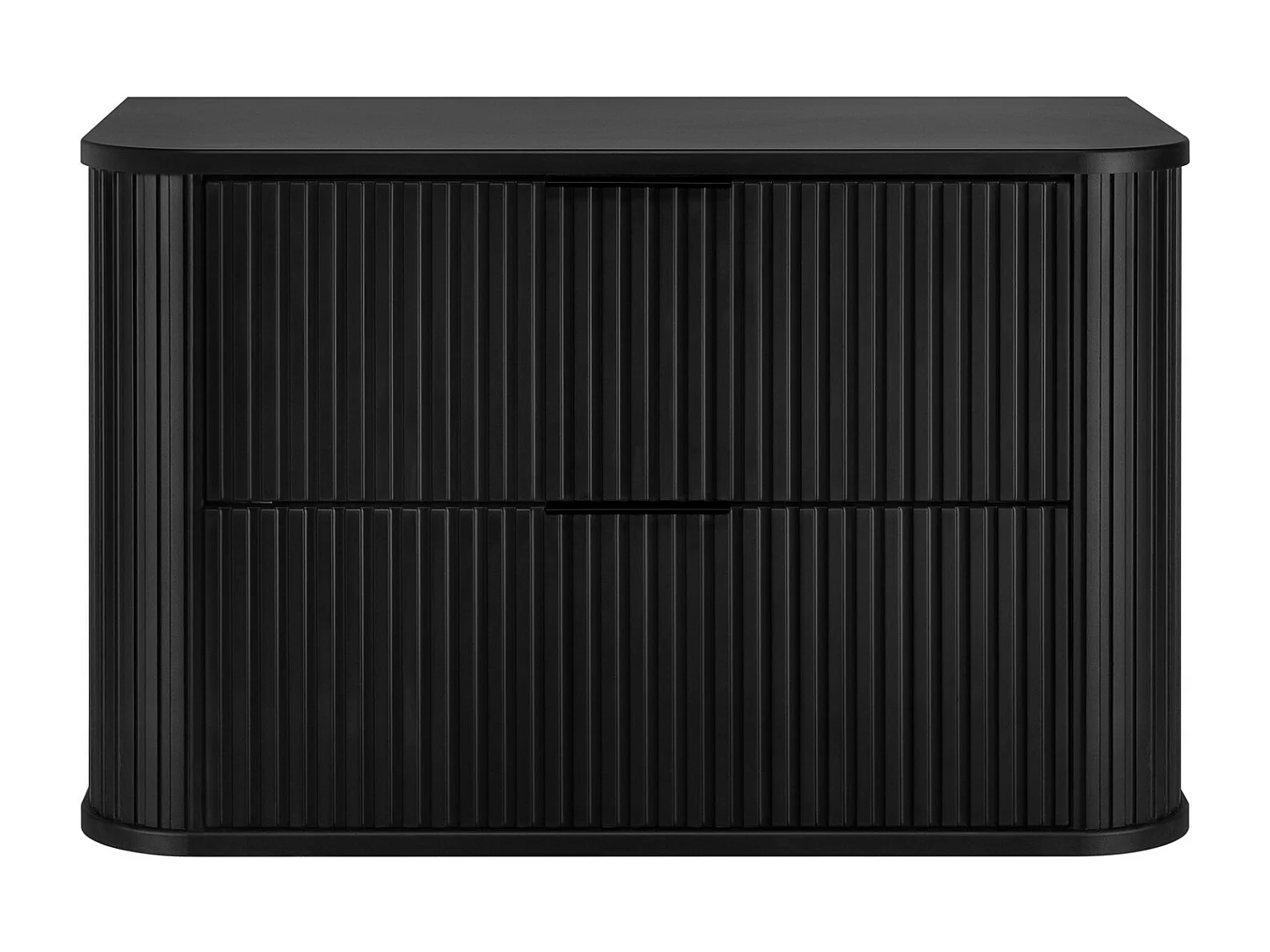 BADEZIMMERSCHRANK, Schwarz, 80,4 x 51,7 x 41,5 cm, Schwarze Griffe