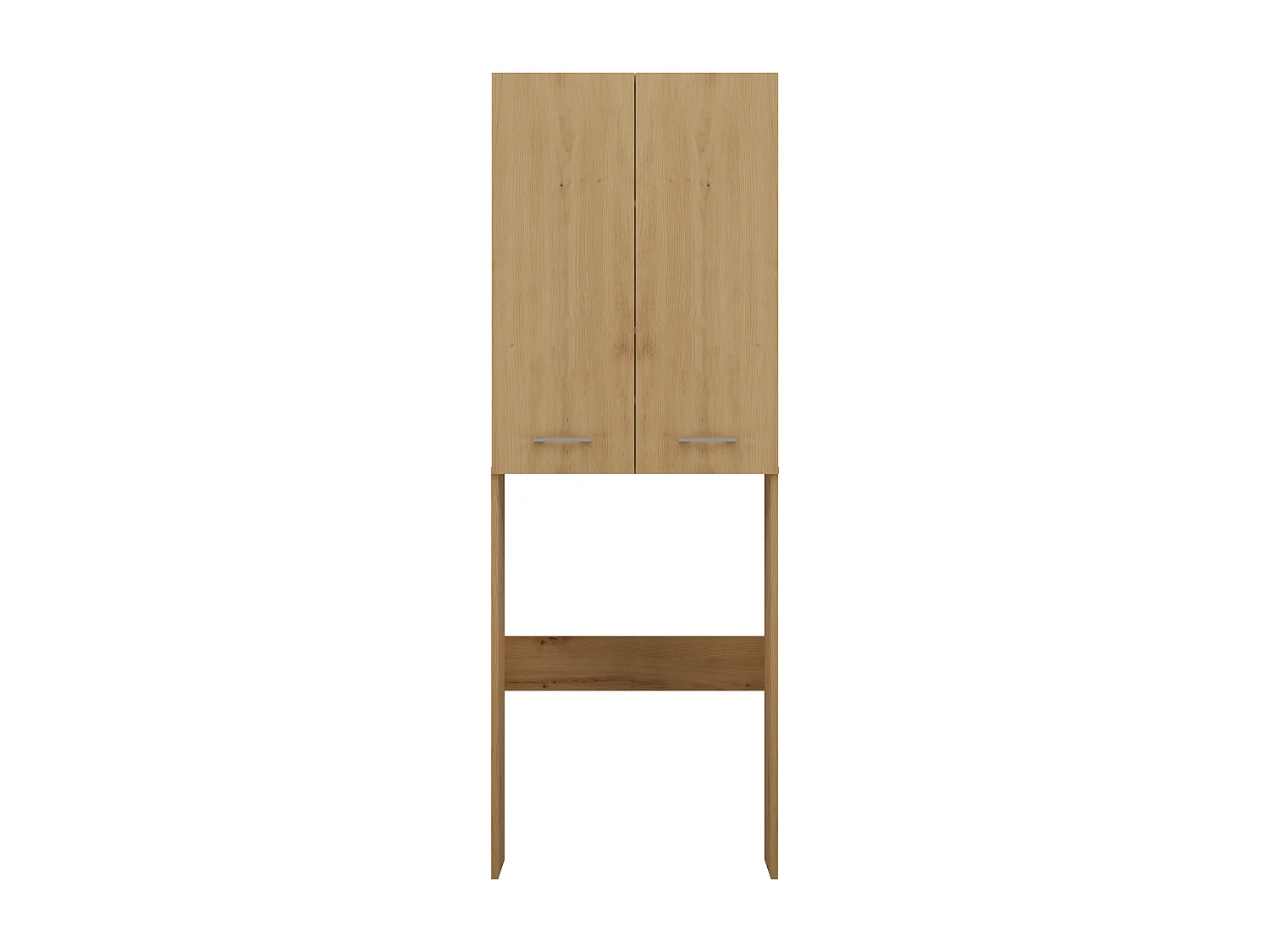 Armoire pour machine à laver, 30 x 64 x 180 cm, Chêne Artisan