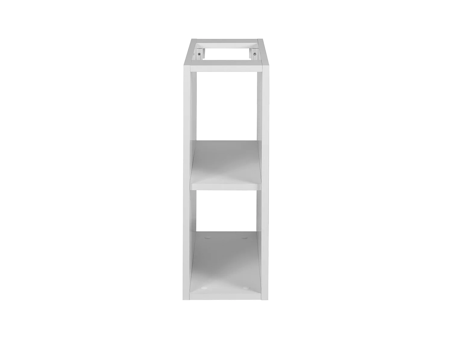 Etagère de salle de bain, Blanc Mat, 20 x 60,7 x 44,4 cm