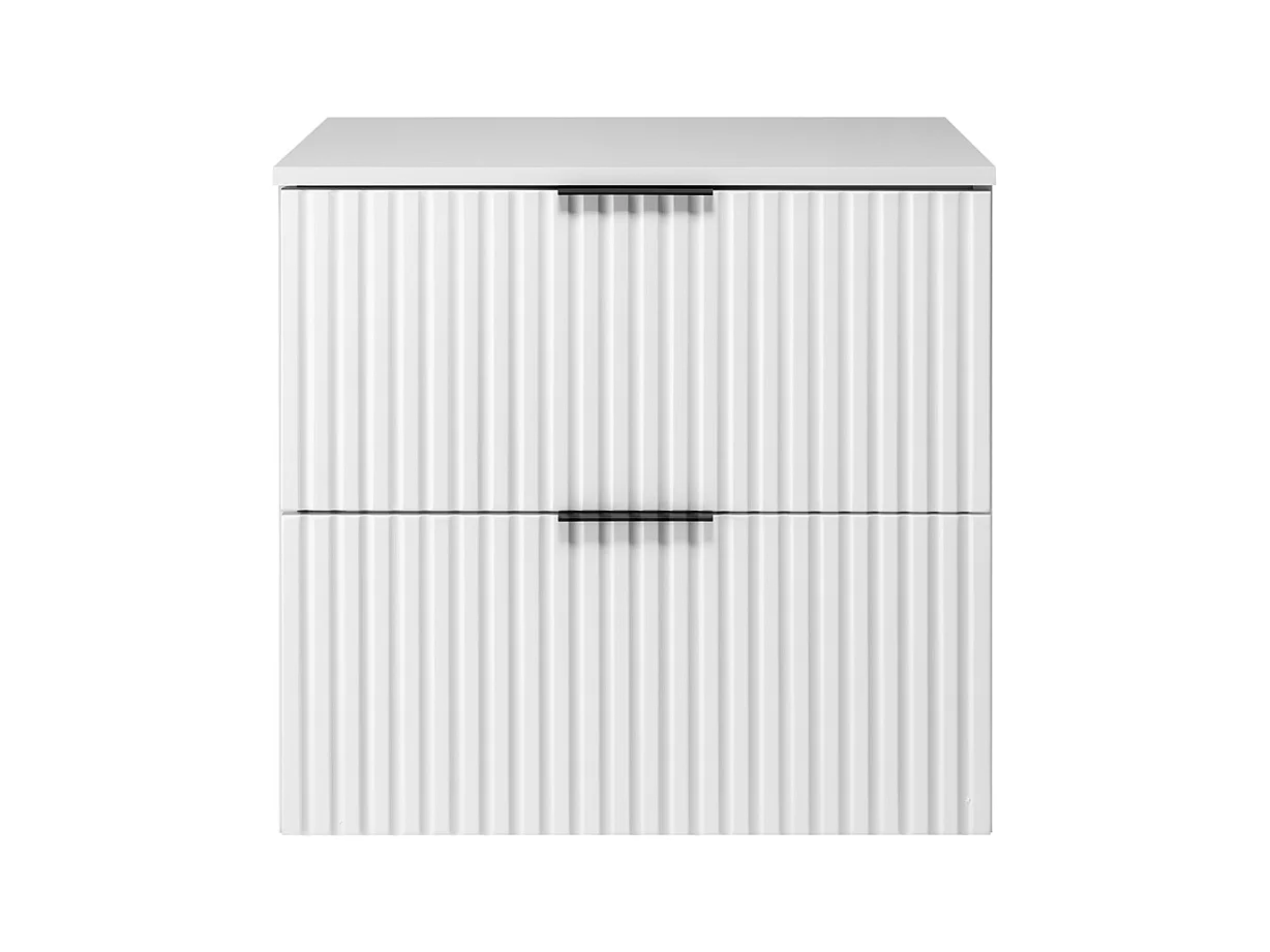 Móveis de banheiro, Branco Mate, 60 x 57 x 46 cm