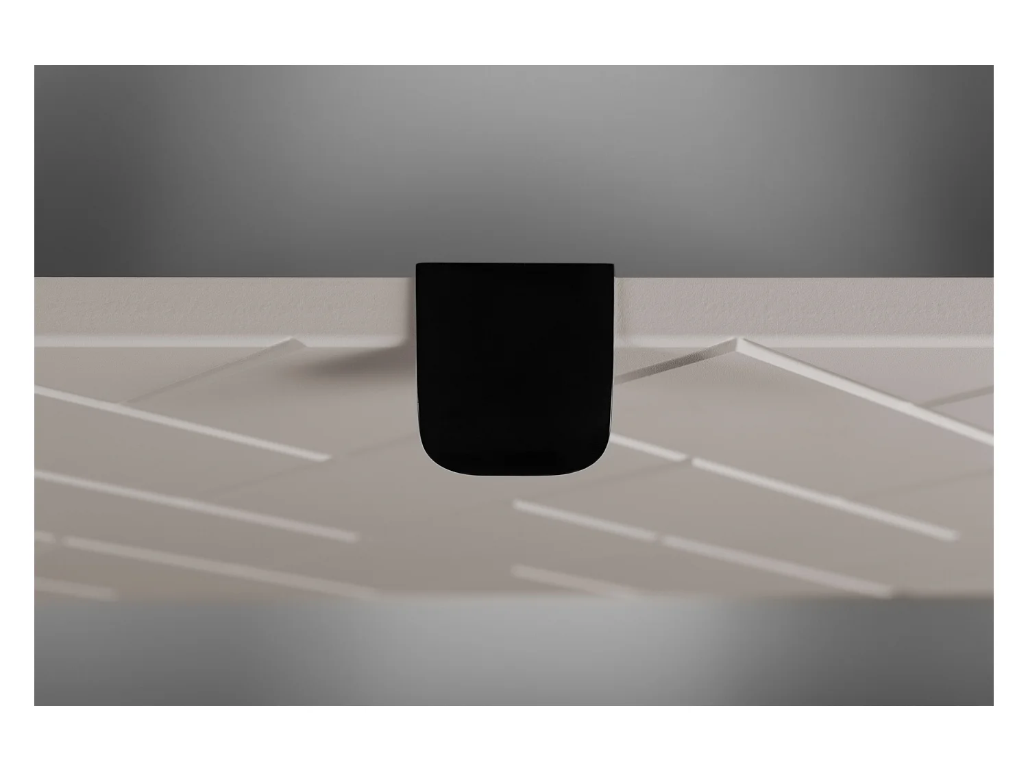 Meuble de salle de bain, Cachemire, 140 x 57 x 46 cm, poignées noires