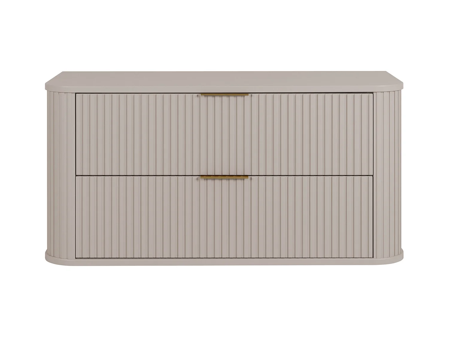 BADEZIMMERSCHRANK, Kaschmir + Goldener Griff, 41,5 x 100 x 51,7 cm
