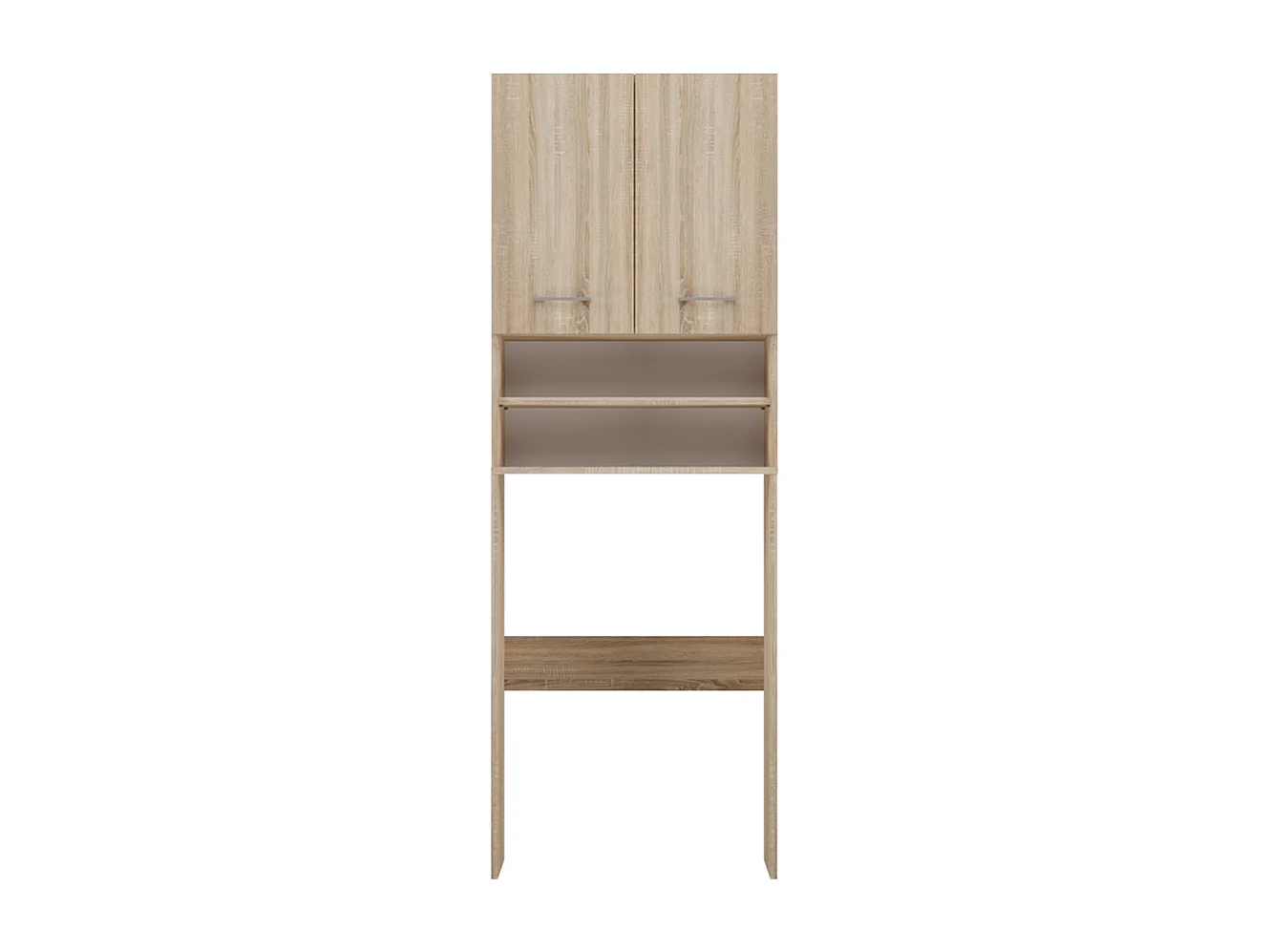 Armoire pour machine à laver, 30 x 64 x 180 cm, Chêne Sonoma