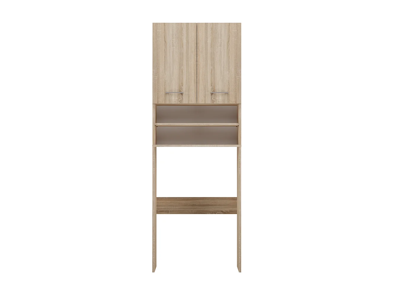 Armoire pour machine à laver, 30 x 64 x 180 cm, Chêne Sonoma