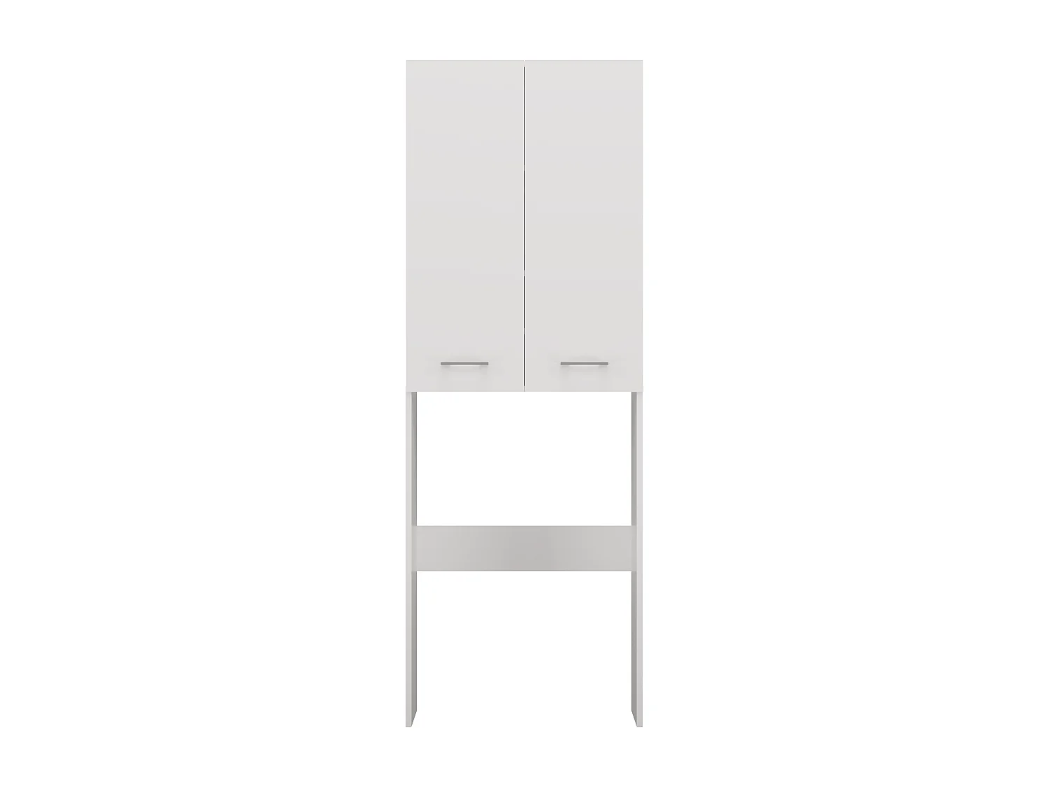 Armoire pour machine à laver, 30 x 64 x 180 cm, Blanc Mat