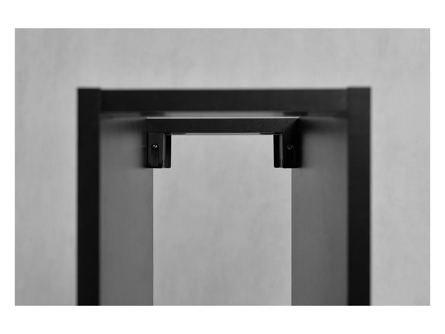 Etagère de salle de bain, Noir Mat, 20 x 57 x 46 cm