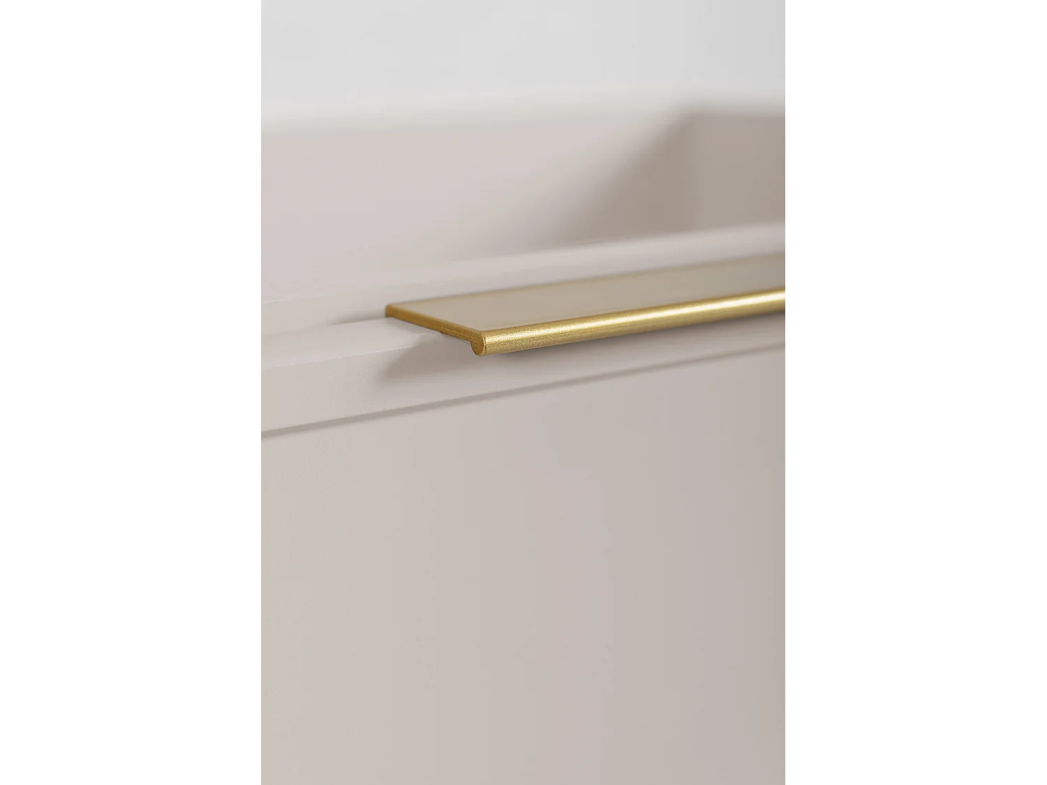 Meuble de salle de bain, Cachemire, poignée dorée, 46 x 60 x 57 cm