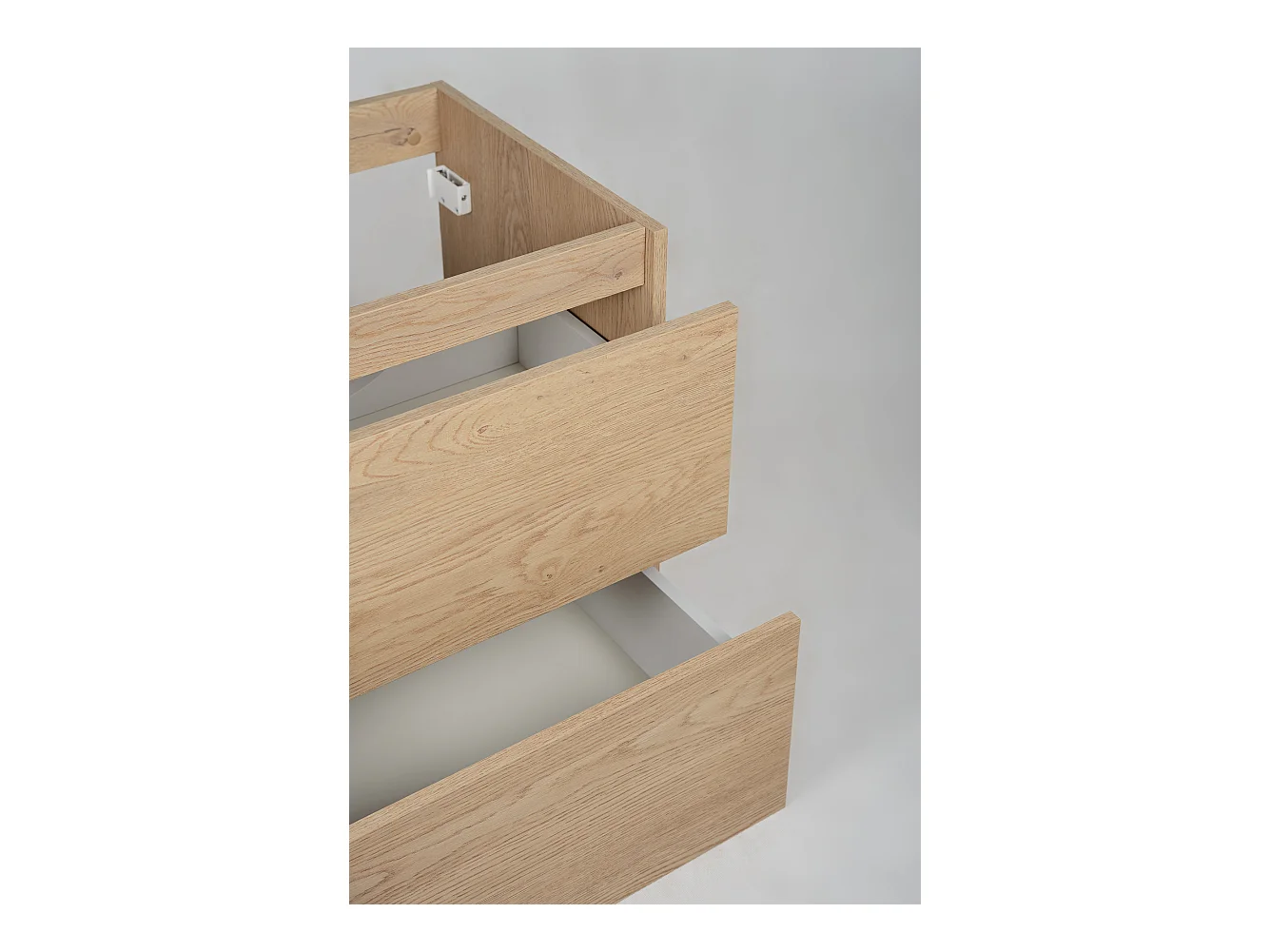 Mobile da bagno 100 cm + TOP, Colore: Rovere Chiaro, 100 x 57 x 46 cm