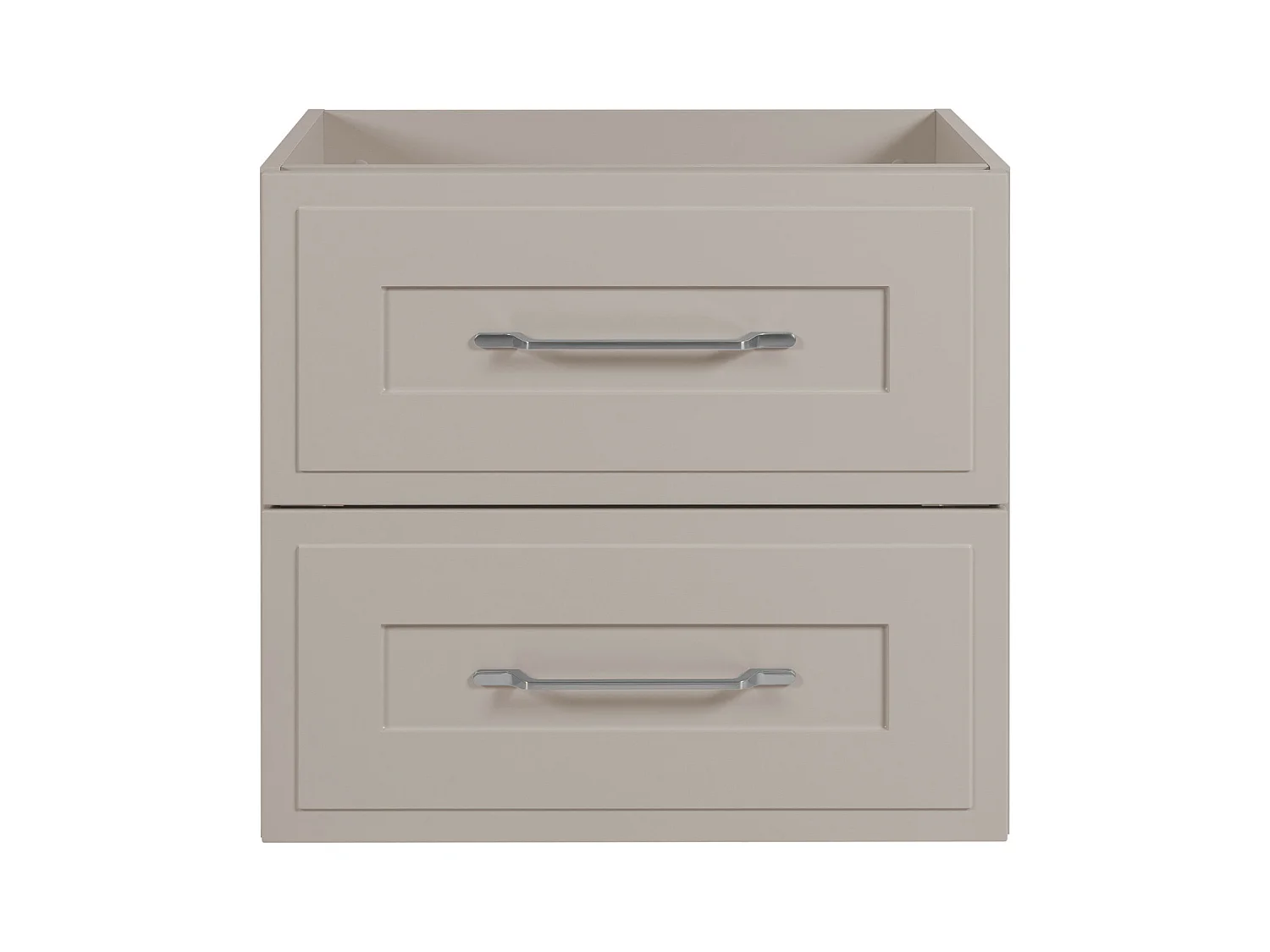 Meuble sous lavabo de style classique, cachemire, 60 x 57 x 46 cm