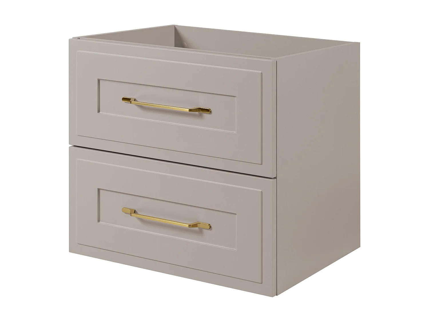 Mueble bajo lavabo de estilo clásico, cachemira, 60 x 57 x 46 cm