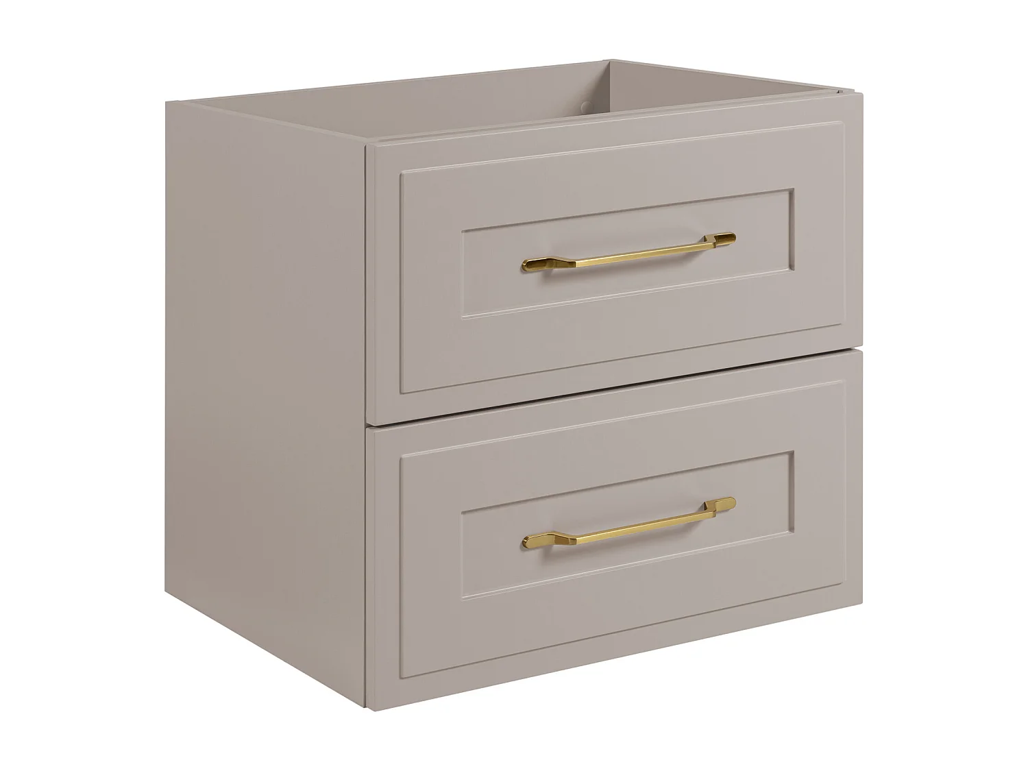 Mueble bajo lavabo de estilo clásico, cachemira, 60 x 57 x 46 cm