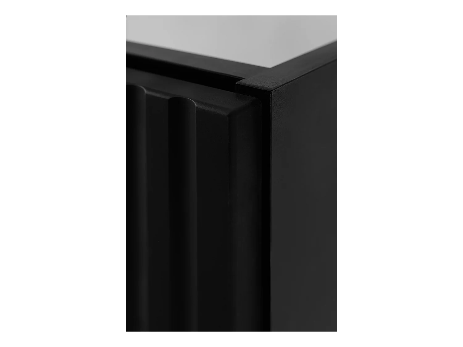 Meuble vasque, Noir + poignée noire, 80 x 57 x 46 cm