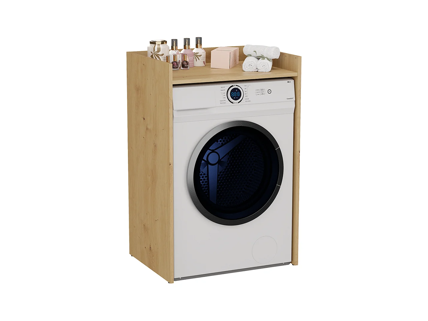 Waschmaschinenschrank, Artisan Oak, 64 x 97,5 x 50 cm