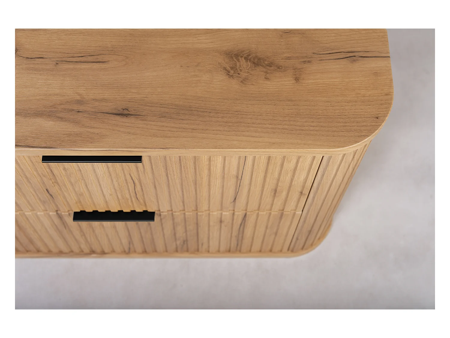 Szafka łazienkowa, dąb Craft, uchwyt czarny, 41,5 x 120 x 51,7 cm