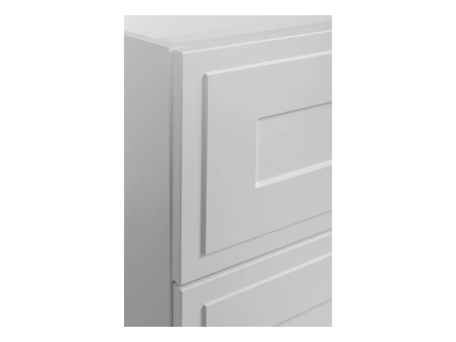 Meuble sous lavabo de style classique, cachemire, 80 x 57 x 46 cm