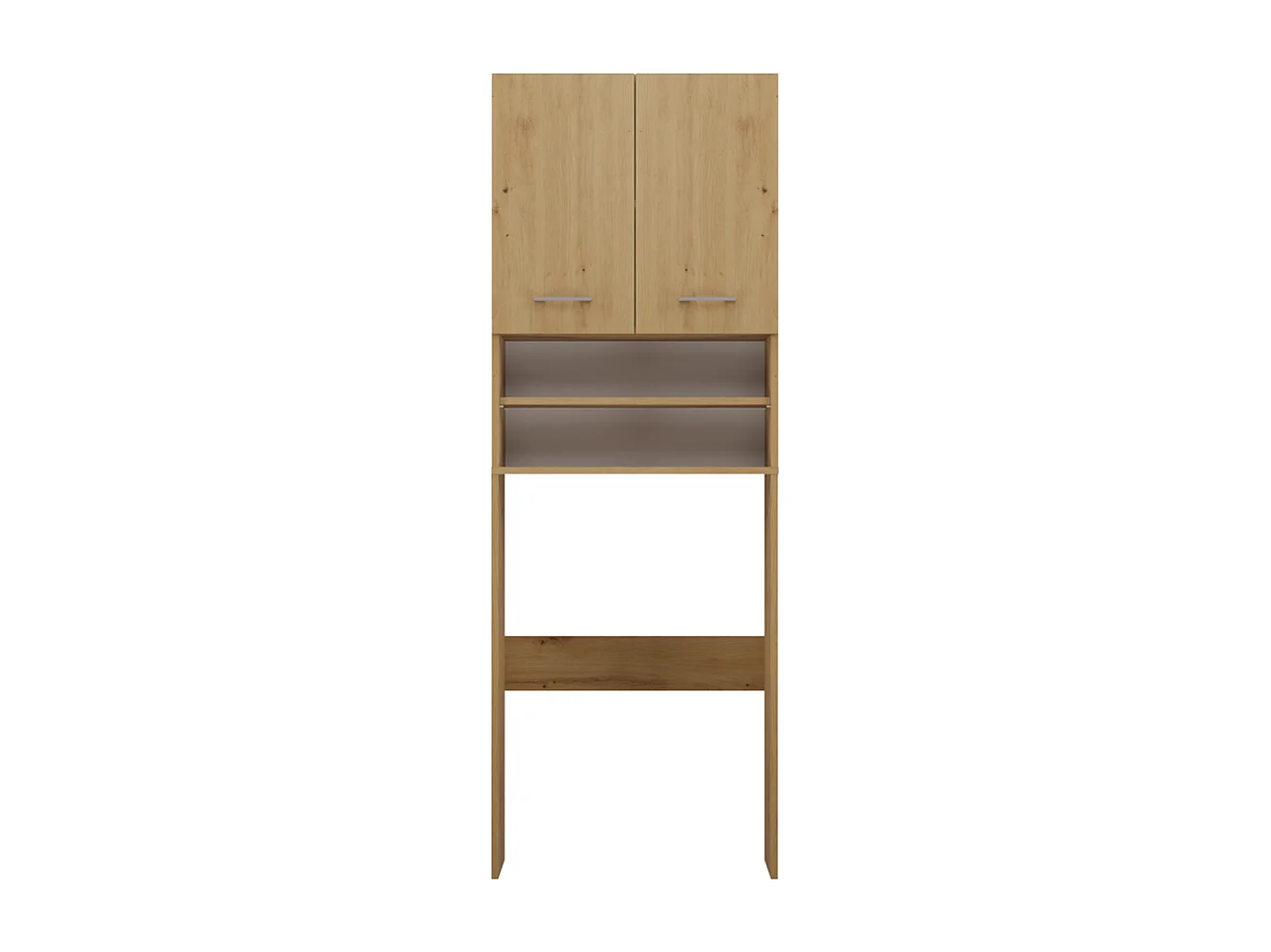 Armoire pour machine à laver, 30 x 64 x 180 cm, Chêne Artisan