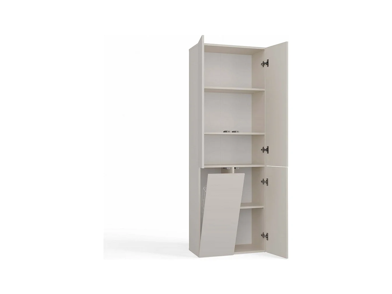 Meuble de salle de bain, Cachemire, 60 x 30 x 174 cm