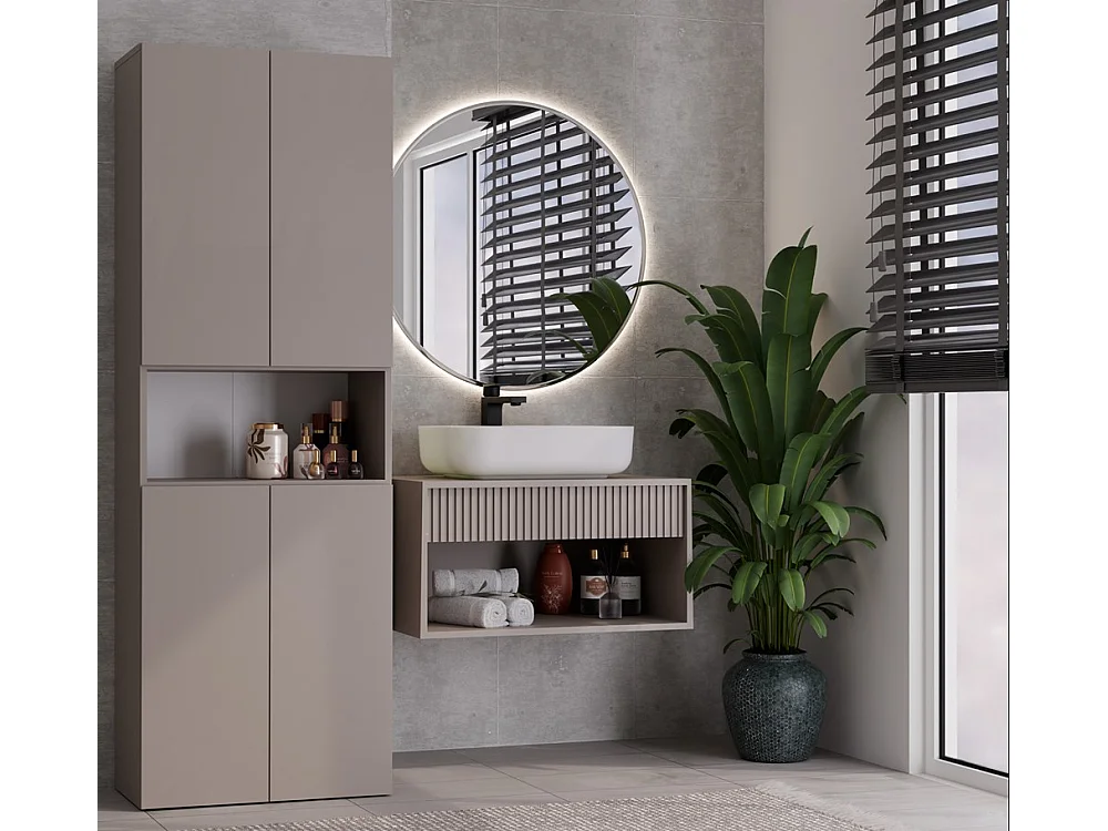 Meble łazienkowe, Glina, 60 x 30 x 174 cm