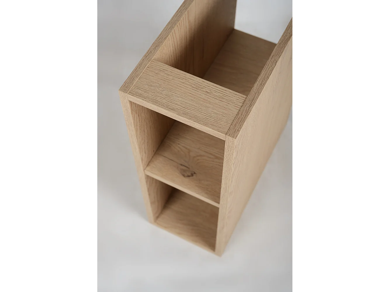 Etagère salle de bain, Couleur : Chêne Clair, 20 x 60 x 44 cm