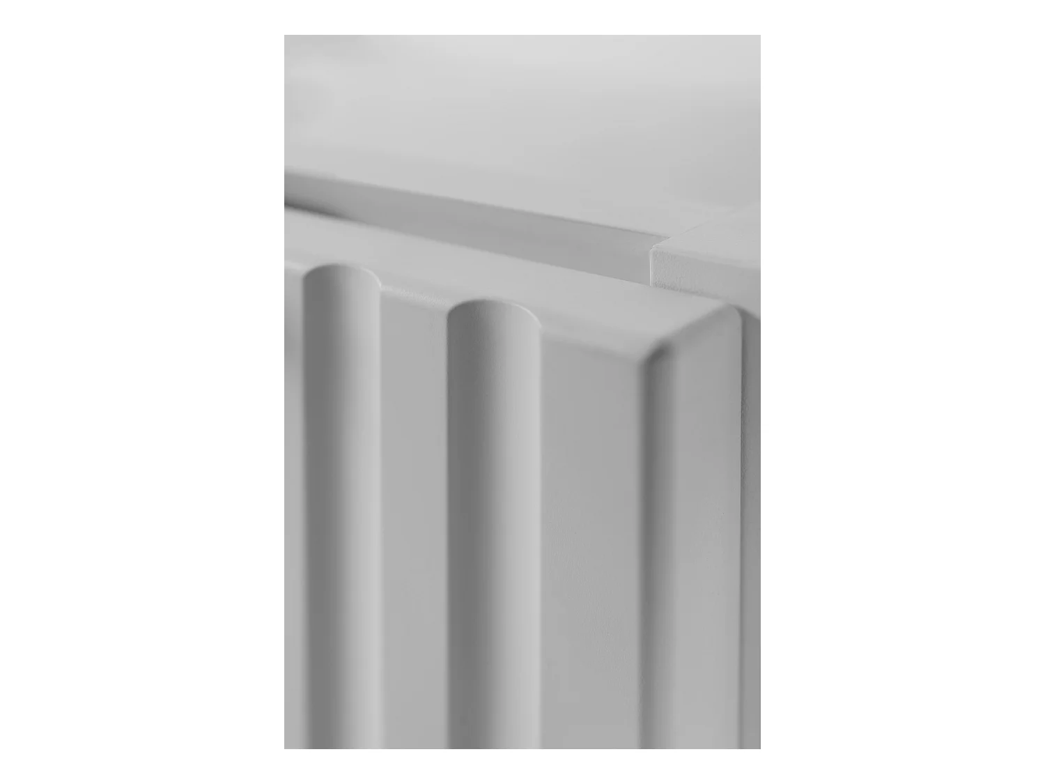 Meuble vasque, Blanc + poignée dorée, 40 x 57 x 46 cm