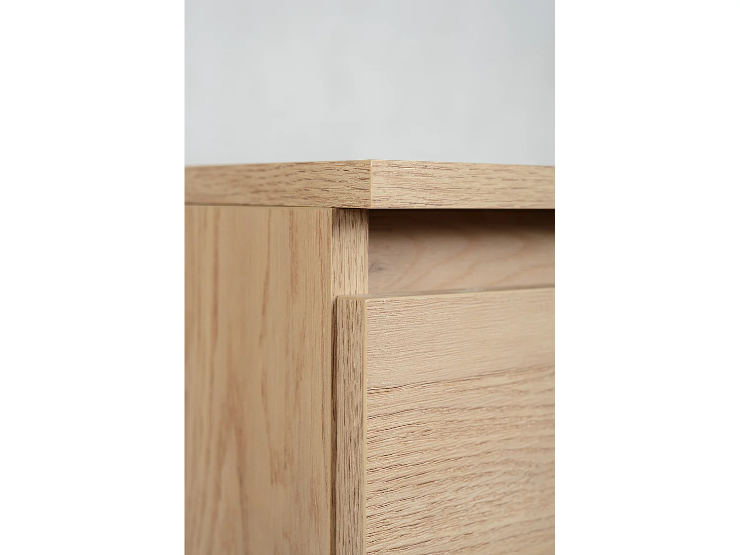 Meuble de salle de bain 140 cm (2 X 60 + 20) + TOP, Couleur : Chêne Clair, 140 x 57 x 46 cm