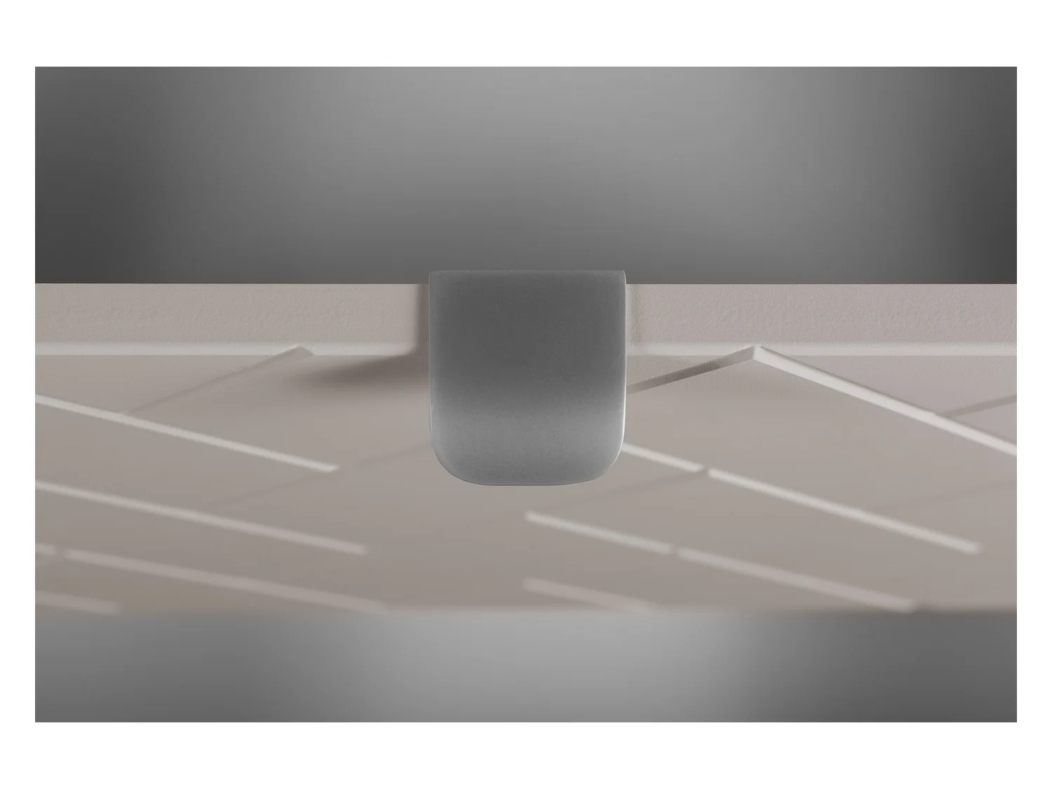 Meuble de salle de bain, Cachemire, 80 x 57 x 46 cm, poignées argentées