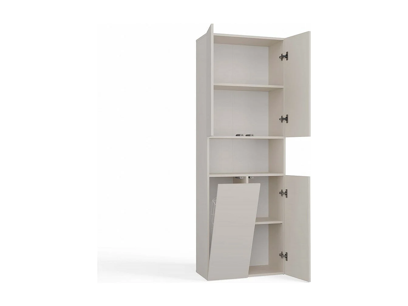 Meuble de salle de bain, Cachemire, 60 x 30 x 174 cm