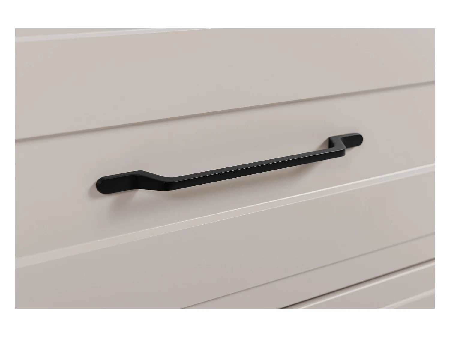 Meuble sous lavabo de style classique, cachemire, 120 (2 x 60) x 57 x 46 cm