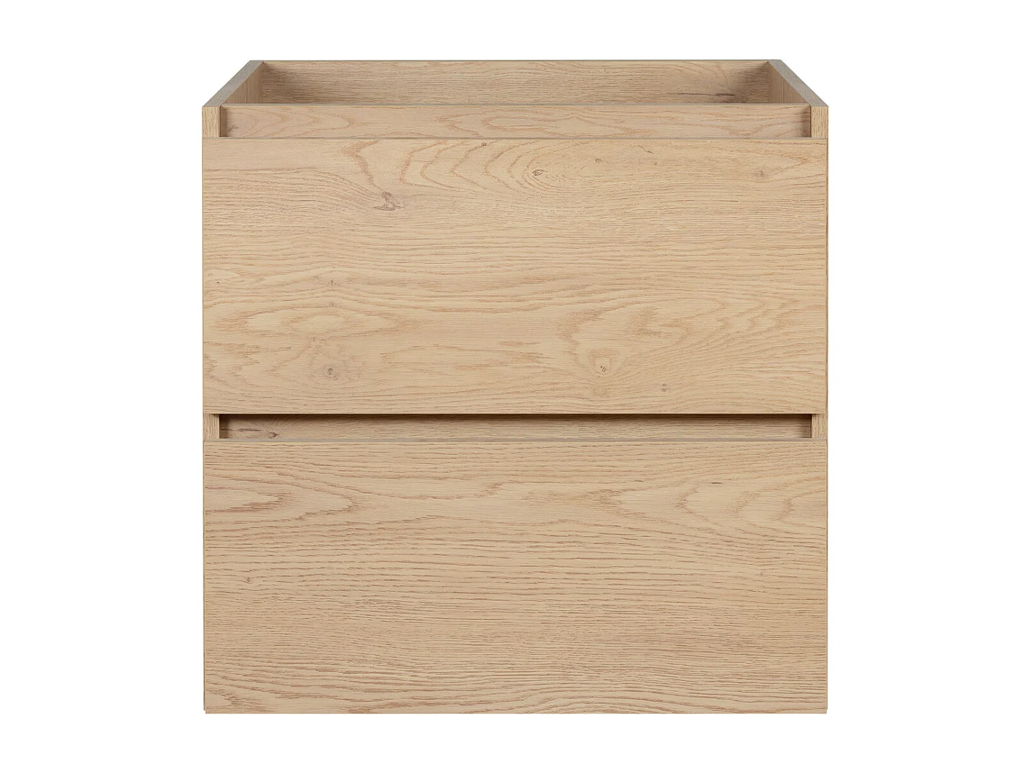 Badkamermeubel 60 cm, Kleur: Licht eiken, 60 x 60,7 x 46 cm