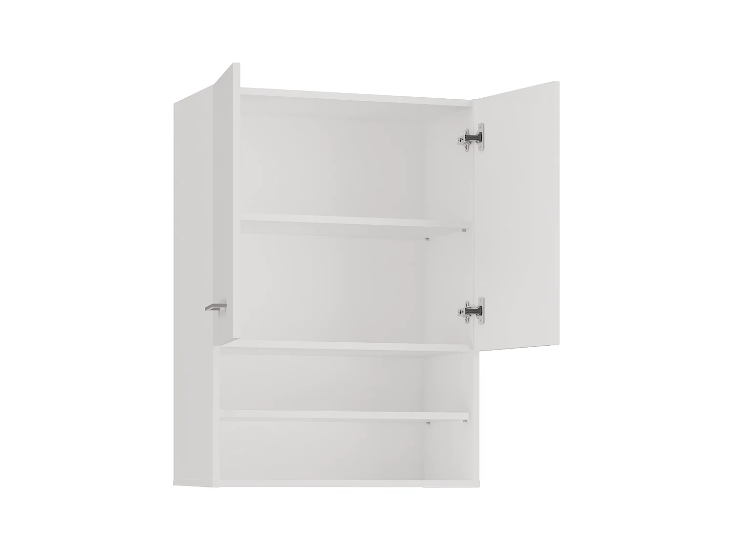 Wasmachinekast, 30 x 64 x 90 cm, Mat Wit