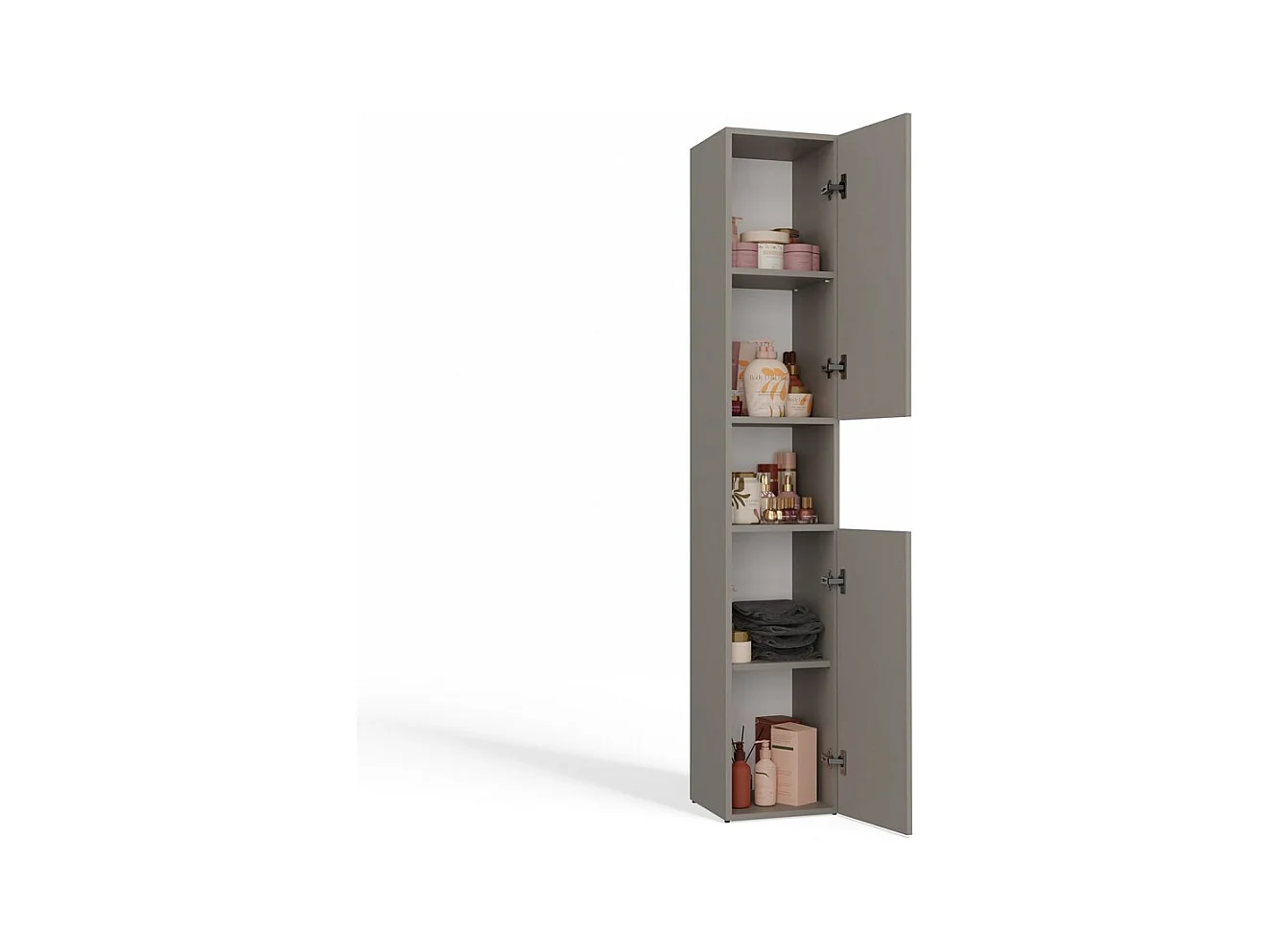 Meble łazienkowe: Glina, 174 x 31 x 30 cm