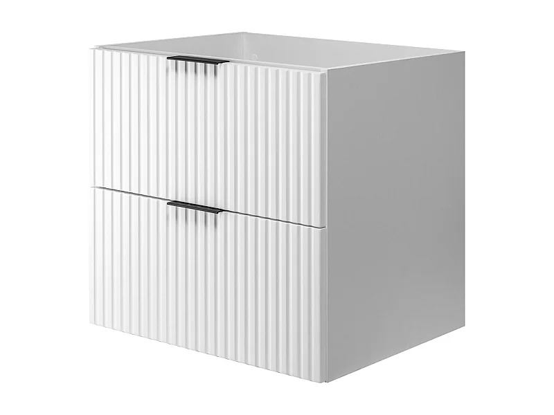 Badezimmermöbel, Mattweiß, 60 x 57 x 46 cm