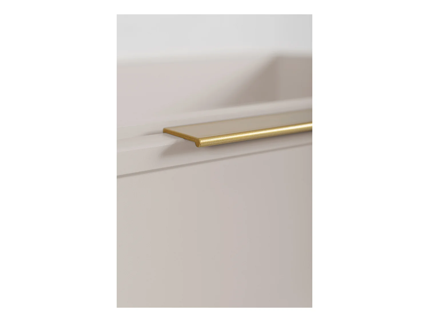 Badkamerkast, Kasjmier, gouden handgreep, 46 x 80 x 57 cm