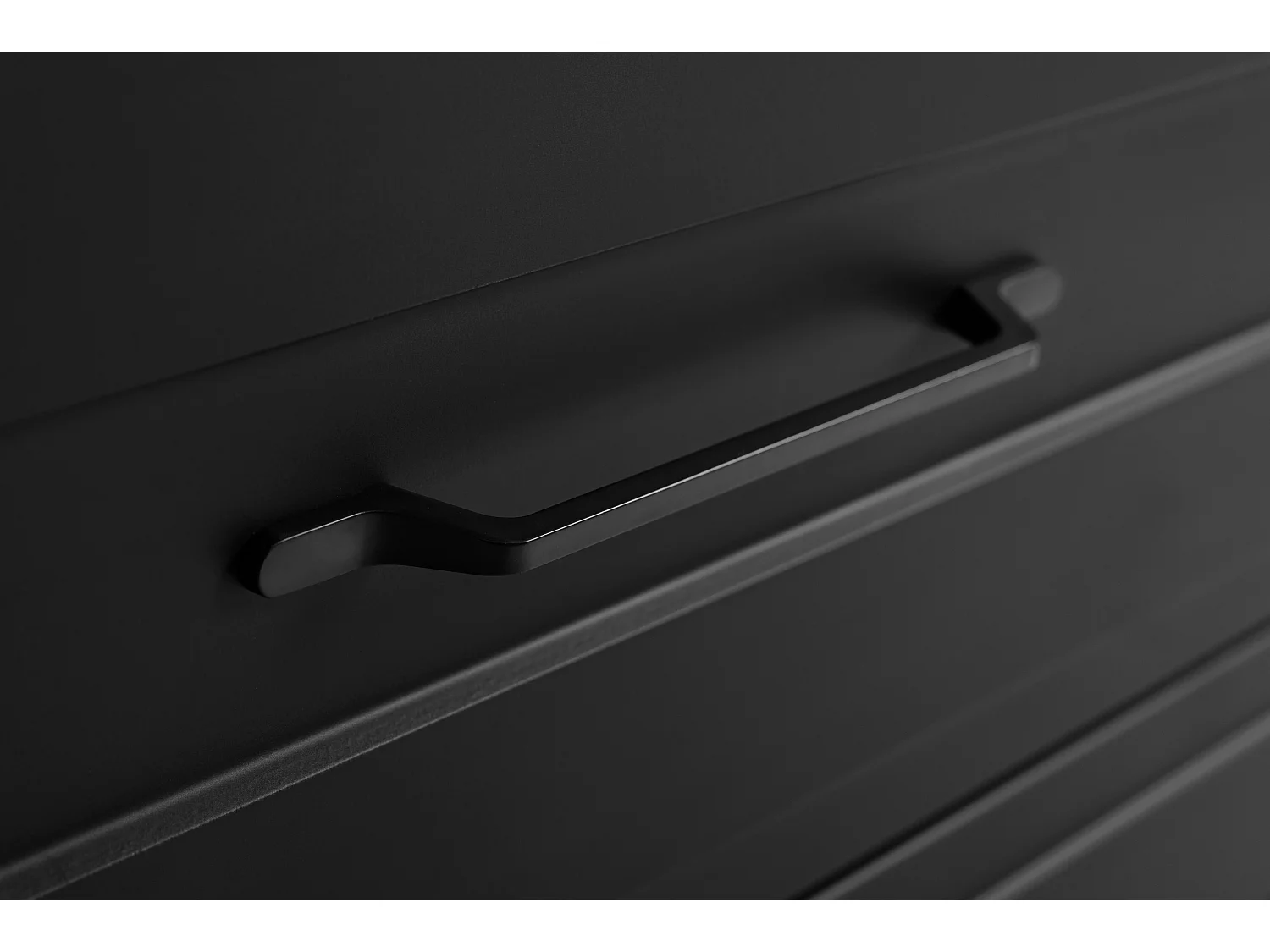 Meuble sous lavabo de style classique, noir, 60 x 57 x 46 cm