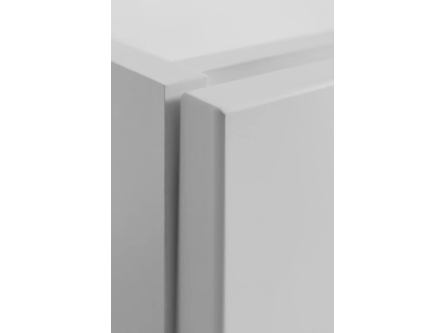 Meuble sous lavabo de style classique, blanc, 80 x 57 x 46 cm